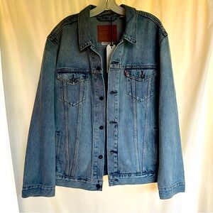 NWT Levi’s Premium Cotton Trucker Jacket Size XXL